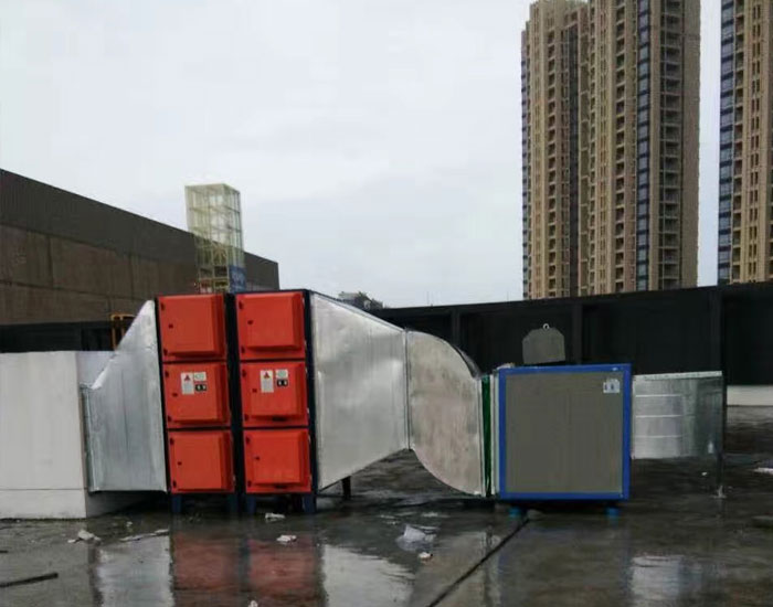净览暖通工程设备厂家-上海烧烤店厨房油烟净化