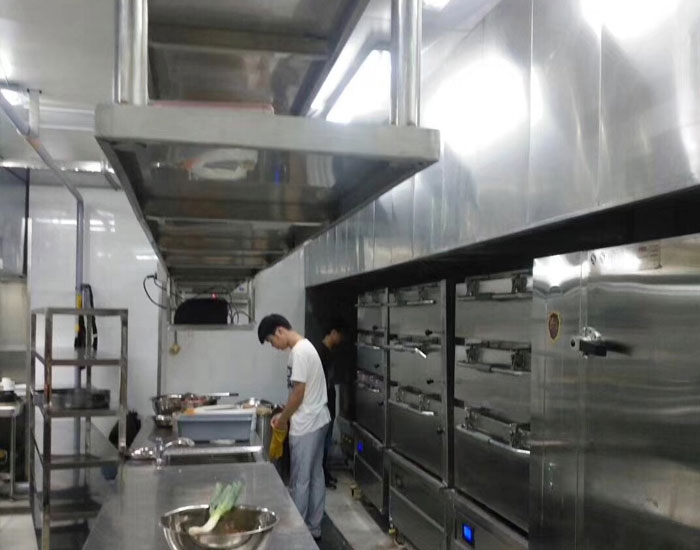 净览暖通工程为您服务-餐饮厨房排油烟工程-浦东厨房排油烟