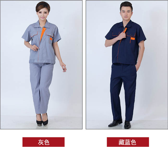 广州工作服厂家-t恤工作服厂家-尺码准颜色全