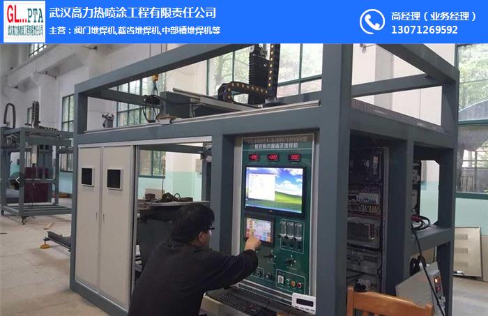 温州三偏心阀门堆焊机-武汉高力热喷涂公司