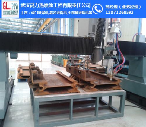   武汉高力热喷涂(图)-双枪中部槽堆焊机-中部槽堆焊机