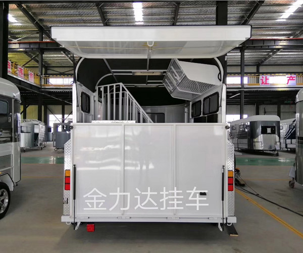 荆州二马拖车厂家-金力机械专业订制-拖挂式二马拖车厂家