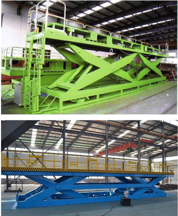 50吨剪叉式升降平台生产厂家-济南金力专业定制