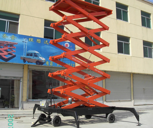 宜昌移动式升降机,12米移动式升降机,金力机械厂家直销