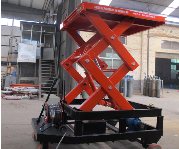 金力液压生产厂家(图)-移动式升降机多少钱-惠州移动式升降机