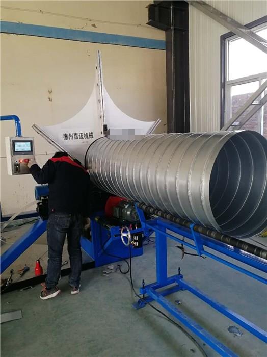 西藏模具螺旋風管機-嘉邁機械維護成本低