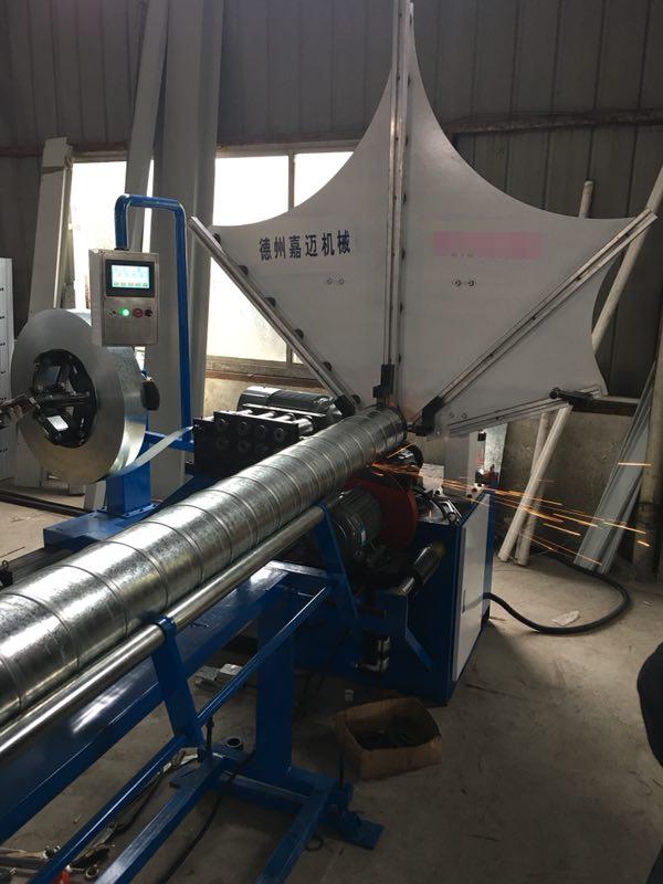 鋼帶螺旋風管機生產商-鋼帶螺旋風管機-嘉邁機械精益求精