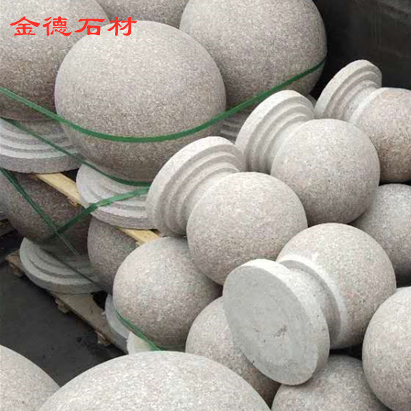 石材圆球价格-花岗岩圆球60厘米图片-花岗岩圆球