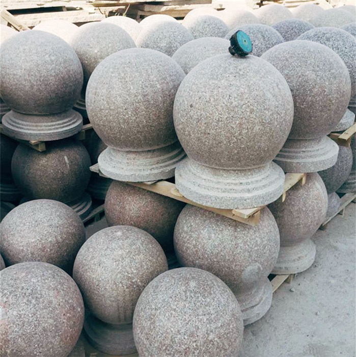 花岗岩圆球-石材圆球报价-花岗岩圆球加工厂家