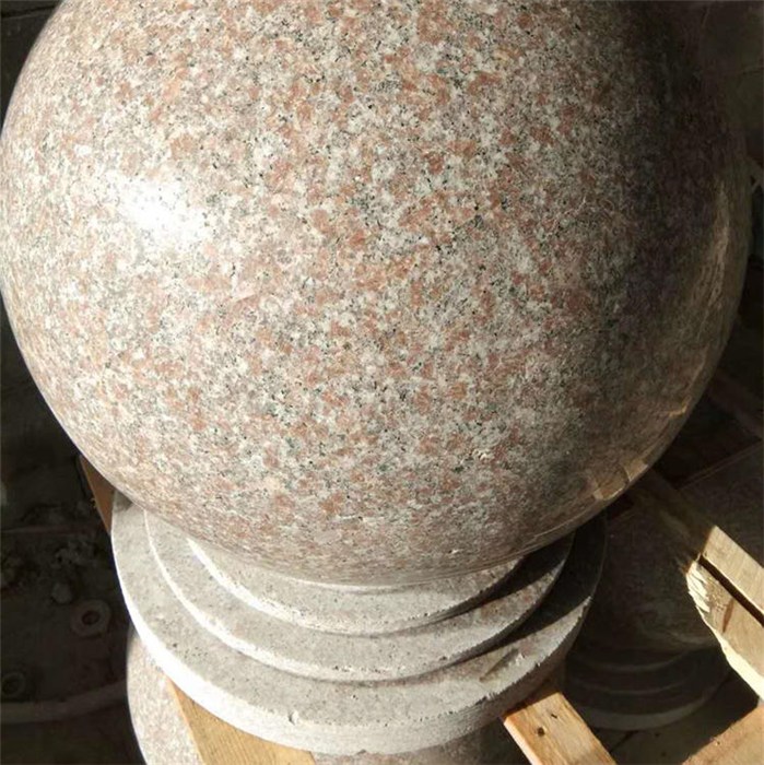 花岗岩圆球-花岗岩圆球常用尺寸-五莲花圆球价格