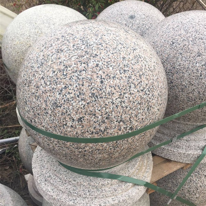 圆球-直径40cm花岗岩拦车圆球-圆球多少钱一个