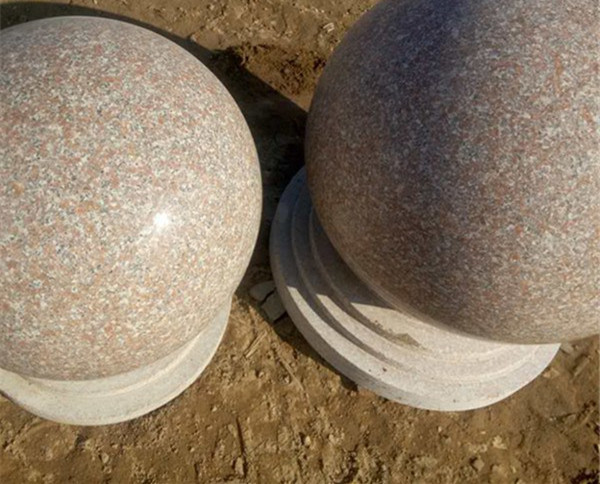花岗岩圆球-路障石球价格-花岗岩圆球600价格