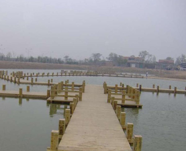 防腐木木桥施工|滁州防腐木木桥|合肥旺发木业(查看)