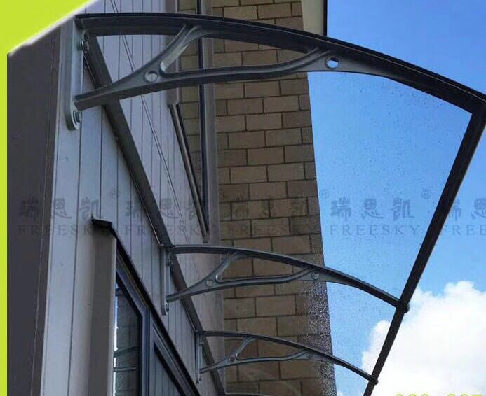 仙桃铝合金雨棚-源佳锦建材-阳台铝合金雨棚