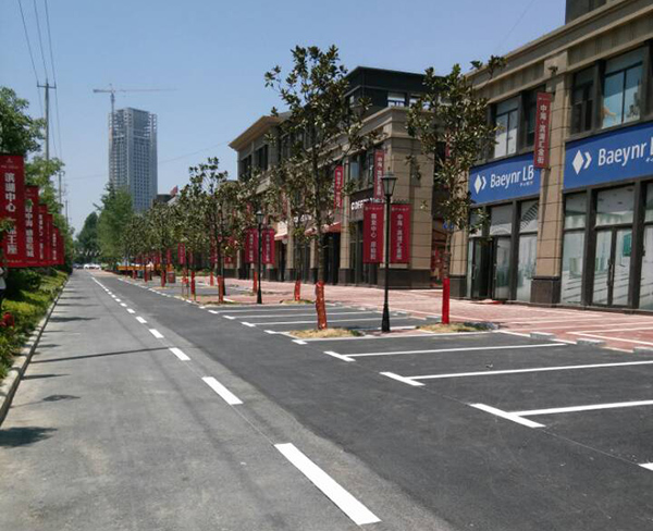 合肥道路標(biāo)線,昌順交通設(shè)施,小區(qū)道路標(biāo)線