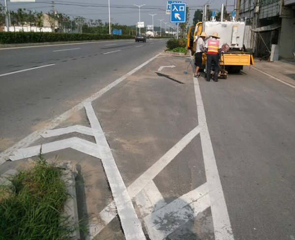 合肥道路劃線|停車位道路劃線|合肥昌順標(biāo)線施工(多圖)