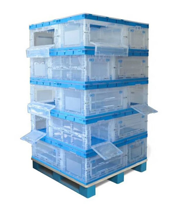 鲁达包装(图)-折叠周转箱塑料箱-德州折叠周转箱