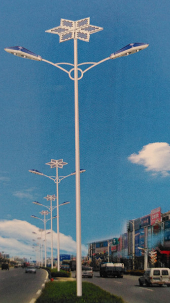 6.5米太阳能路灯杆、庆阳太阳能路灯、希科环保