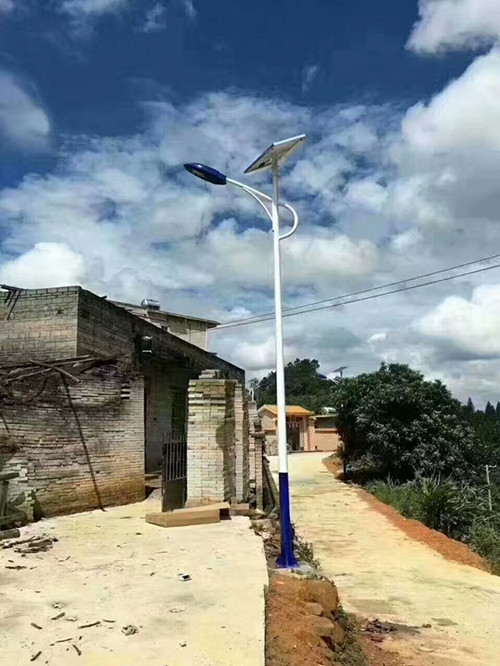 太阳能路灯灯杆-6米太阳能路灯灯杆-希科节能(多图)