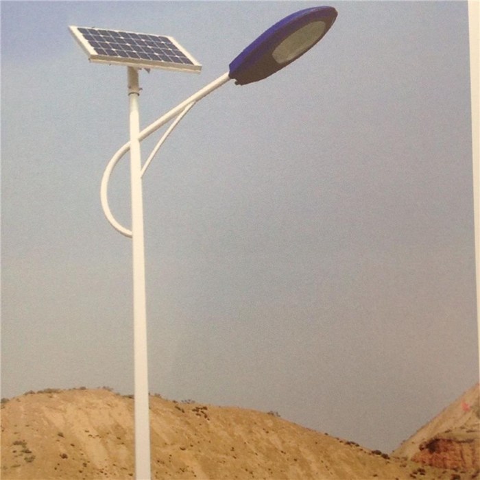 路灯灯杆|希科环保|8米太阳能路灯灯杆