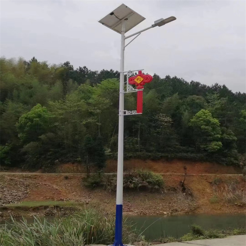希科节能(图)-山东太阳能路灯-路灯灯杆