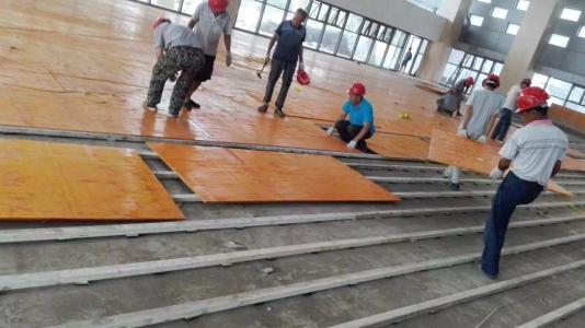 双层运动木地板-立美建材货源集中-双层运动木地板工厂