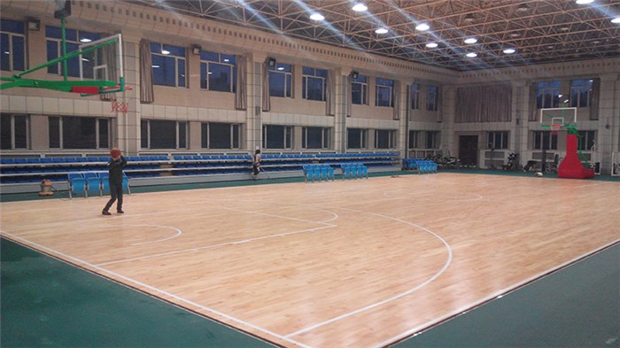 篮球场木地板供应商-篮球场木地板-立美体育