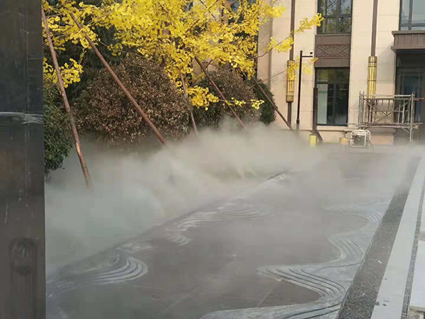 【河南绿森环保】-萍乡高压造雾系统厂家-淄博高压造雾系统