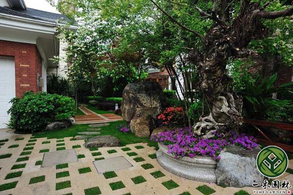 庭院景观设计多少钱,温州庭院景观设计,杭州一禾园林景观工程