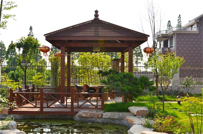 杭州别墅景观|杭州一禾园林|别墅景观设计与施工