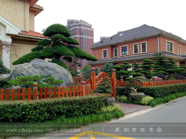 杭州一禾园林景观工程(图)-别墅庭院设计-杭州别墅庭院