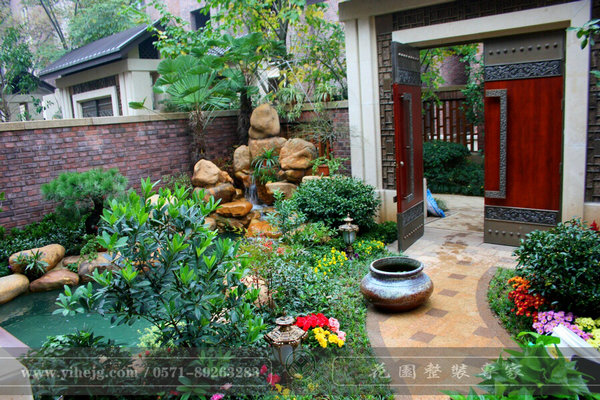 杭州一禾园林景观工程(图)-中式庭院设计-杭州中式庭院