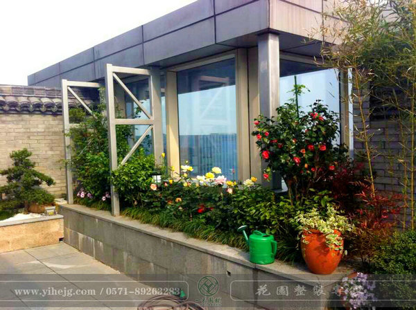 杭州空中花园-空中花园公司-杭州一禾园林景观