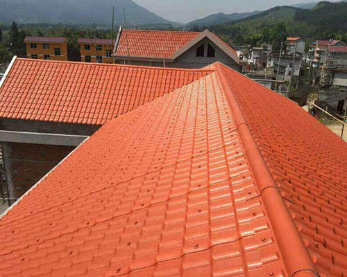 晋中合成树脂瓦-山西汇丰源建材-屋顶合成树脂瓦定做
