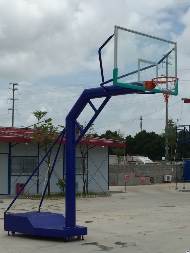 大小头篮球架厂家-湛江市大小头篮球架-永旺足球场地面