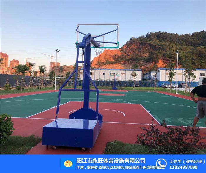 永旺健身器材乒乓球台-硅pu篮球场地面工程