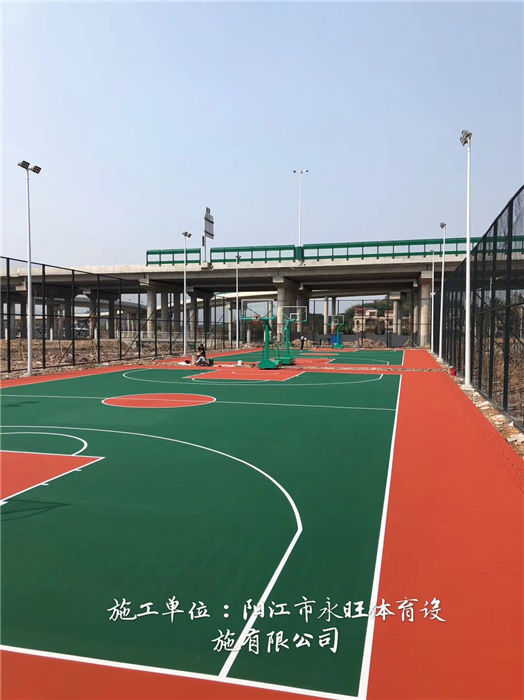 江门篮球场地面工程做法-永旺体育