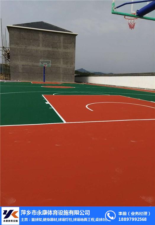 宜春市丙烯酸球场铺设-永康体育设施-丙烯酸球场铺设