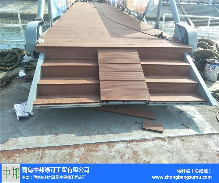 木塑地板-青岛中邦绿可工贸-阳台木塑地板施工