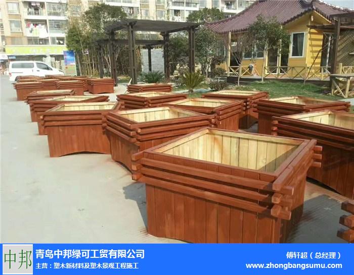 青岛中邦(图)-木塑廊架造价-木塑廊架