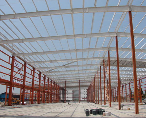 钢结构厂房-安徽鸿昊-安全耐用-大型钢结构厂房