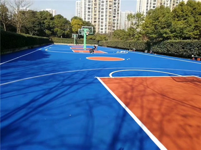 峰荣篮球架生产厂家-塑胶球场地面报价-麻章区塑胶球场地面