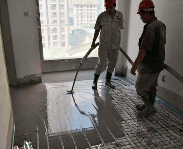 上海地暖回填-做地暖回填-繁简水泥砂浆地坪