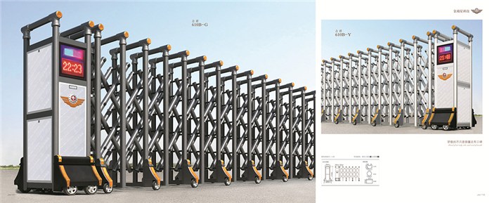 芜湖伸缩电动门-伸缩电动门价格-盛阳机电岗亭厂家