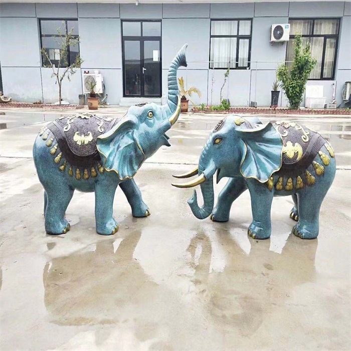 陕西风水铜大象-博雅铜雕(在线咨询)-风水铜大象厂家