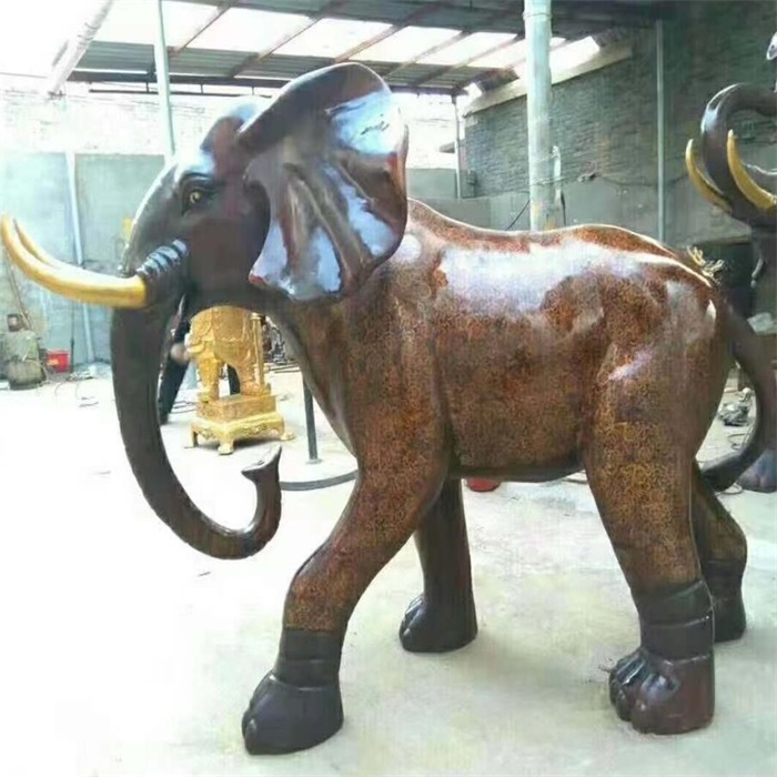 贵州铸铜大象-博雅铜雕(推荐商家)-铸铜大象价格