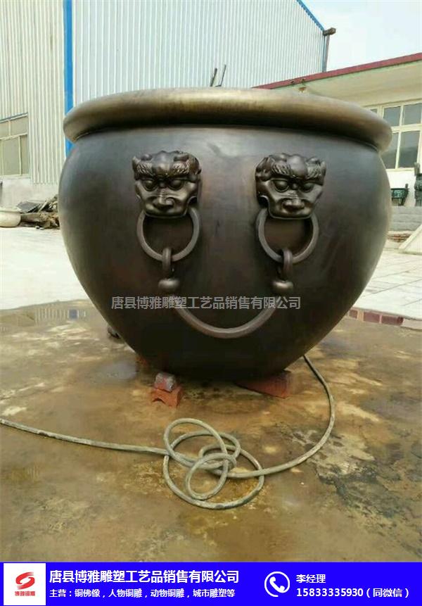 云南铸铁缸-博雅铜雕-定做铸铁大缸