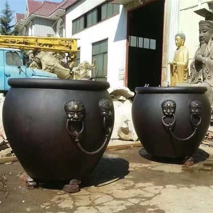 博雅铜雕(图)-小铜缸-福建铜缸