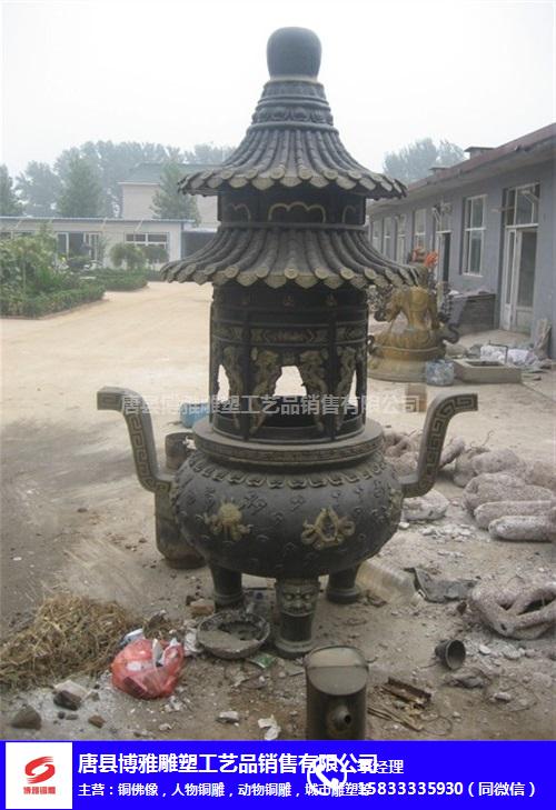 铜香炉-博雅铜雕(在线咨询)-乾隆铜香炉