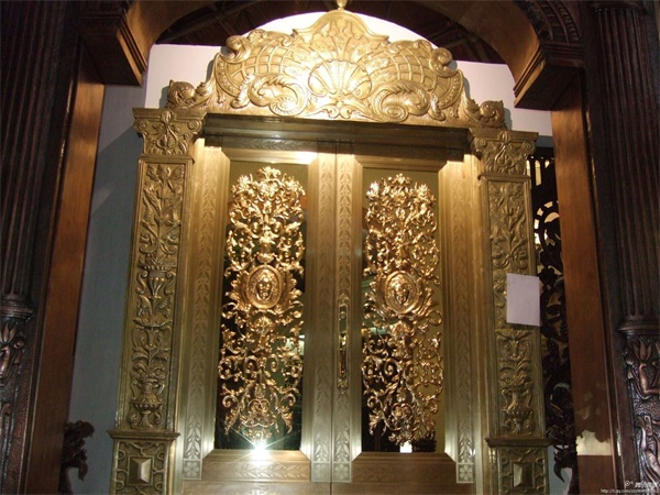 日喀则地区纯铜浮雕-博雅铜雕-纯铜浮雕钟